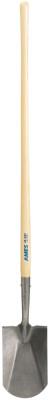 The AMES Companies, Inc. Floral Garden Spades, 9.5 X 6 Round Point Blade, 42 in White Ash Straight Handle, 1940100