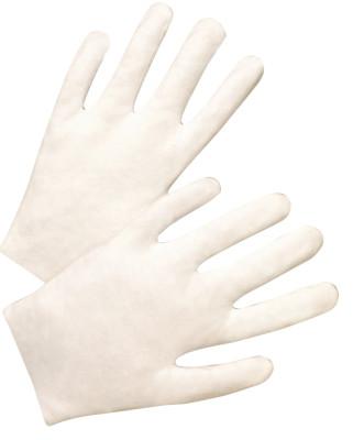 West Chester 805 Heavy Weight 100% Cotton Lisle Inspection Gloves, Extended Cuff, Men's Large, 805/L