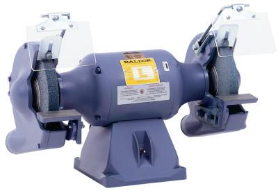 Baldor® Electric 8" Industrial Grinders, 3/4 hp, 36/60 Grit Wheels, Single Phase, 1,800 rpm, 8100W