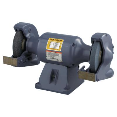 Baldor® Electric 8" Industrial Grinders, 3/4 hp, 36/60 Grit Wheels, Single Phase, 3,600 rpm, 8107W