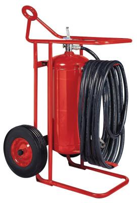 Kidde Wheeled Fire Extinguisher Units, Class A, B and C Fires, 125 lb Cap. Wt., 466507
