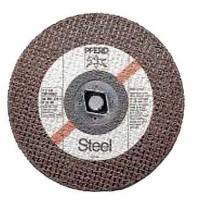 Pferd Type 1 Circular Saw Blade A-SG Flat Cut-Off Wheel, 8 in dia, 1/8 in Thick, 24 Grit Aluminum Oxide, 63843