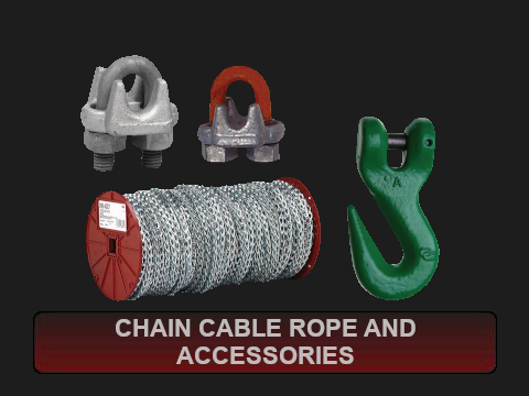 Chain,  Cable Rope and Accessories
