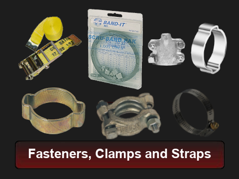 Fasteners, Clamps and Straps
