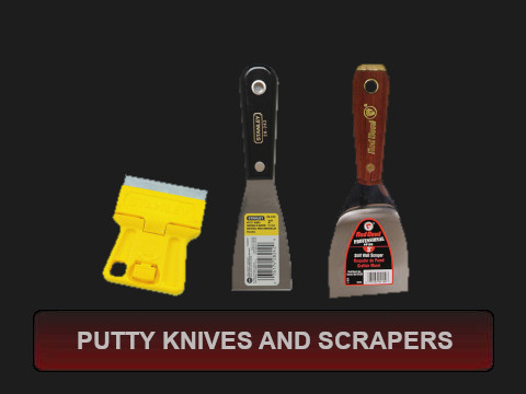 Putty Knives and Scrapers