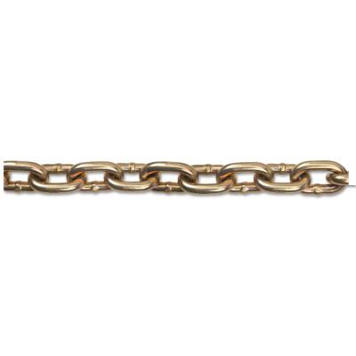 Peerless® Industrial Group Grade 70 Transport Chain, Size 5/16 in, 550 ft, 4700 lb Limit, Yellow Dichromate, 5040353