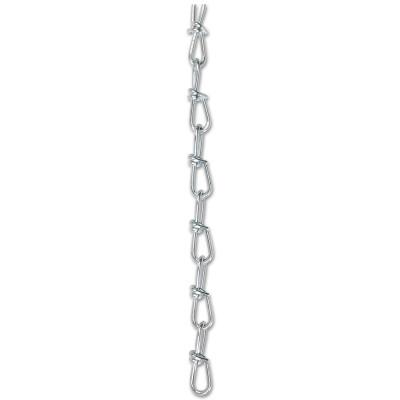 Peerless® Industrial Group Twin Loop Chains, Size 2/0, 175 ft, 255 lb Limit, Bright Zinc, 7012050