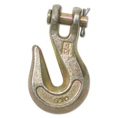 Peerless® Industrial Group Grade 70 Clevis Grab Hook, 3/8 in Chain Size, 6,600 lb Working Load Limit, Peer Gold Finish, 8022415