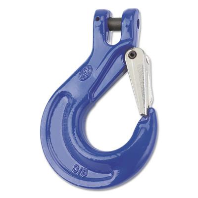 Peerless® Industrial Group V10 Clevis Sling Hooks with Latch, 5/16 in Chain, 1.26 in Bail, 5,700 lb Load, 8418200