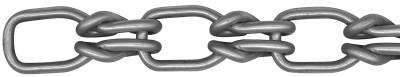 ACCO Chain Lock Link Chains, Size 1/0, 265 lb Limit, Bright Zinc, 2503-21001