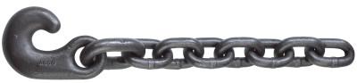ACCO Chain Winch Line Tail Chain Assemblies, Size 3/4 in, 19,750 lb Limit, Bright, 5742-81218