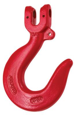 ACCO Chain Kuplex® II Grade 100 Forged Clevis Type Sling Hooks, 9/32 in, 4,300 lb Load, 5988-50080