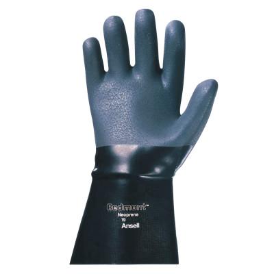 Ansell Redmont Gloves, Black, Size 10, 103666