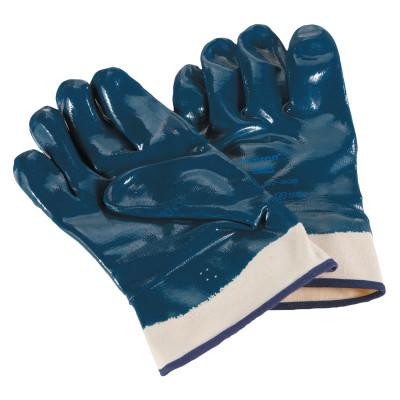 Ansell Hycron Nitrile Coated Gloves, 10, Blue, Extra Rough Finish, Fully Coated, 27-805-10