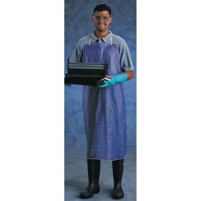 Ansell CPP Vinyl Apron, 8 mil, 33 in x 44 in, Blue, 56-001-33X44