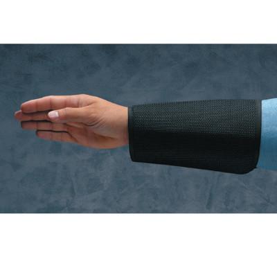 Ansell Cane Mesh Sleeves, 9 in Long, Velcro Closure, Black, 59-801-9