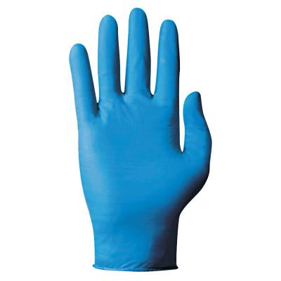 Ansell TNT Blue Disposable Gloves, Powdered, Nitrile, 5 mil, Small, Blue, 105125