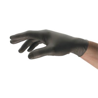 Ansell TouchNTuff Nitrile Gloves, Unlined, Small, Anthracite, 93-250-S