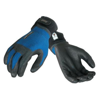 Ansell ActivARMR HVAC Gloves, Medium, Black/Blue, 106426