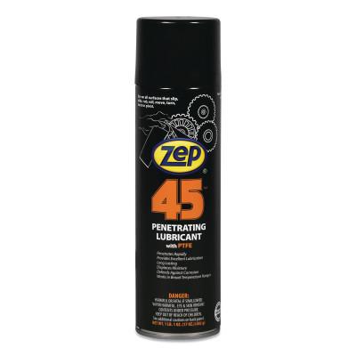Zep Professional?? Zep?? 45ƒ?› Penetrating Lubricant with PTFE, 17 oz, Aerosol Can, 17401