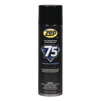 Zep Professional?? 75 Industrial Degreaser, 13 oz, Aerosol Can, Citrus Scent, 357501