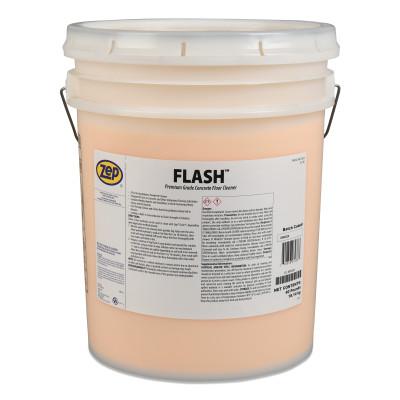 Zep Professional?? FLASHƒ?› Premium Grade Concrete Floor Cleaner, 40 lb, Drum, Pine Scent, 72333