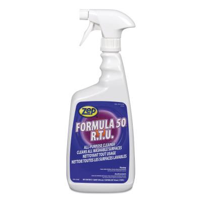 Zep Professional?? FORMULA 50ƒ?› R.T.U. All-Purpose Cleaner, 1 qt Spray Bottle, Citrus, F50001