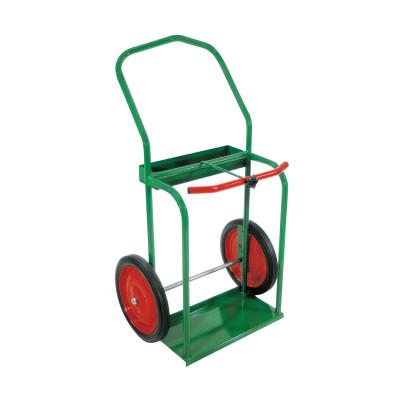 Anthony High-Rail Frame Dual-Cylinder Cart, for 9.5 in Cylinders, 14 in Solid Rubber Wheels, 85-14