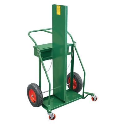 Anthony Firewall Series Carts, Holds 244 - 330 cu ft Cylinders, 4" Wheels, 94FW-16-LNR