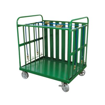 Anthony Heavy-Duty Cylinder Buggies, Holds 80 Cylinders, 6 in Steel Wheels, CB50-4