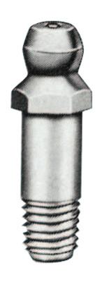 Alemite® Hydraulic Fittings, Straight, 31/32 in, Male/Male, 1/4 in (SAE), 1680-B