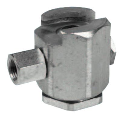Alemite® Button Head Coupler, Female/Female, 1/8 in, Giant pull-on type, 304300-A