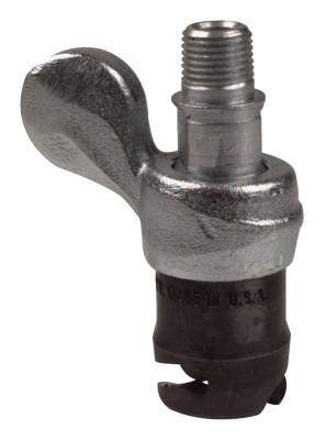Alemite® Pin Type Couplers, Female/Female, 1/8 in (NPTF), With Wing, 51185