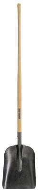 The AMES Companies, Inc. Steel Hollow-Back Shovels & Scoops, 17X12 Blade, 51in White Ash Straight Handle, 1412100
