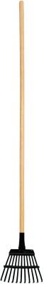 The AMES Companies, Inc. Superflex Rake, 48 in Wood Handle, 1789100