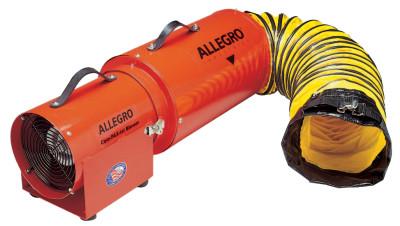 Allegro® AC Com-Pax-Ial Blowers w/Canister, 1/3 hp, 115 V, 25 ft. Ducting, 9534-25