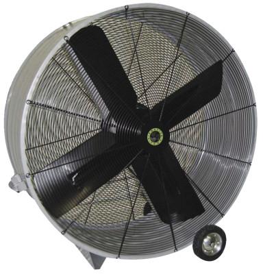 Airmaster® Fan Company Portable Belt Drive Mancoolers, 4 Blades, 48 in, 385 rpm, 60019