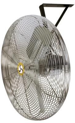 Airmaster® Fan Company Commercial Non-Oscillating Air Circulator, Wall/Ceiling, 30 in, 1/4 hp, 3-Speed, 71573
