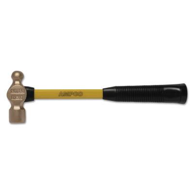 Ampco Safety Tools Engineers Ball Peen Hammers, 2 lb, 14 in L, H-4FG