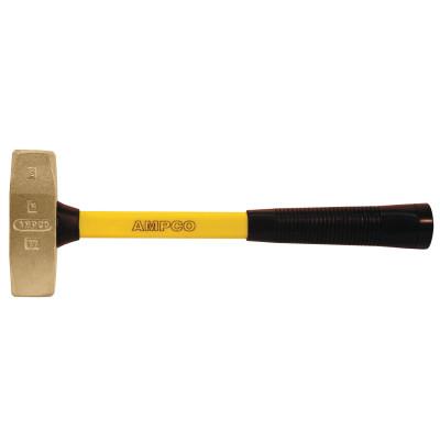 Ampco Safety Tools Double Face Engineers Hammers, 3 lb, 14 in L, H-17FG