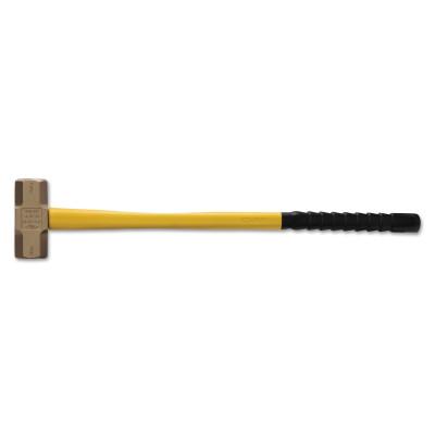 Ampco Safety Tools Non-Sparking Sledge Hammers, 5 lb, 33 in L, H-70FG