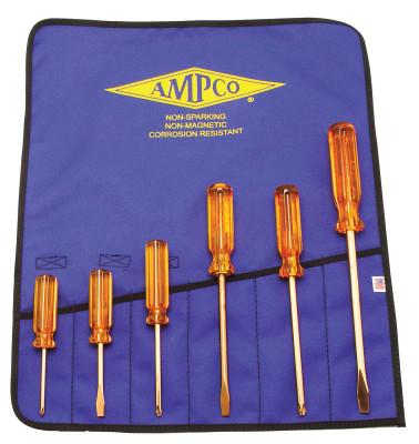 Ampco Safety Tools Screwdriver Kits, Phillips; Slotted, M-39