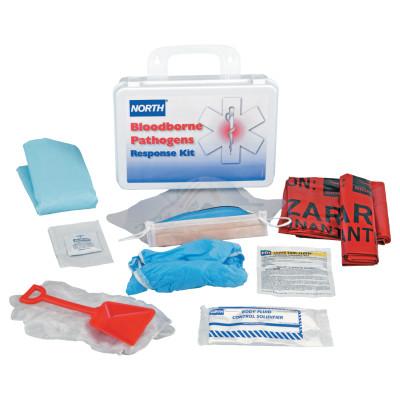 Honeywell Bloodborne Pathogen Response Kits, Personal Protection, Plastic, 16 Unit, 019745-0032L