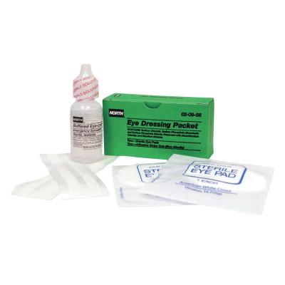 Honeywell Emergency Eye Wash Refills, 1 oz Wash/Eye Pads/Strips, 20956