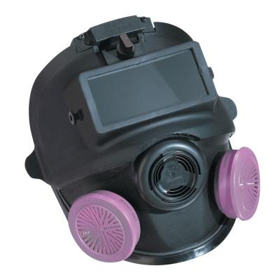 Honeywell 5400 Series Low Maintenance Full Facepiece Respirator, Medium/Large, Particulates;Chemical;Contamination;Gas, Elastomer Body, 54001W