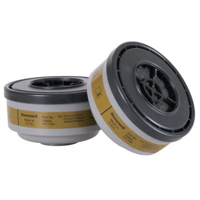 Honeywell Gas and Vapor Cartridges, Cartridge/Filter, Organic Vapor, N75001L