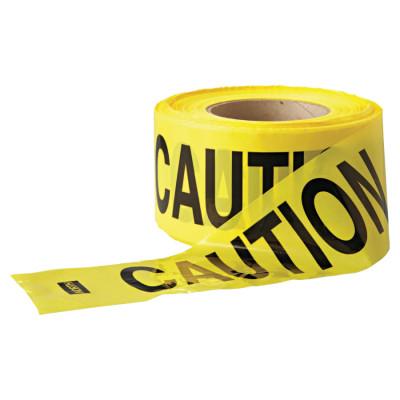 Anchor Products Economy Barrier Tape, 3 in x 1,000 ft, Yellow, Caution, PT-100
