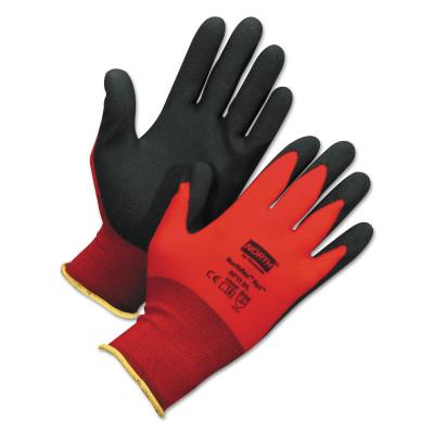 Honeywell NorthFlex Red™ Foamed PVC Palm Coated Glove, Large, Red, NF11/9L