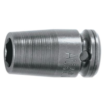 Apex Tool Group 1/4" Dr. Standard Sockets, 06974, 1/4 in Drive, 8 mm, 6 Points, M-8MM11
