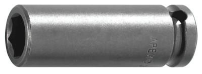 Apex Tool Group 1/4" Dr. Deep Sockets, 06259, 1/4 in Drive, 5/16 in, 6 Points, M-1210